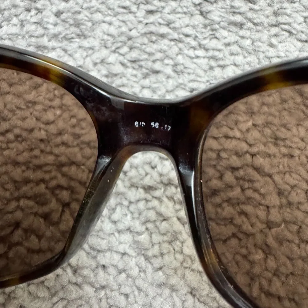 Kate Spade Sunglasses Rhinestone Crystal Hinge Womens Tortoise Shell Made Italy
